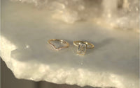Curved Contour Diamond Eternity Wedding Band